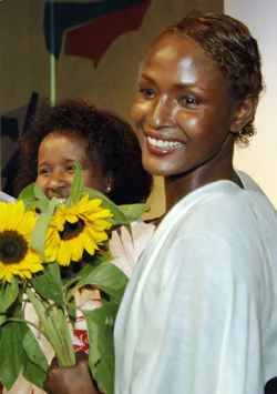 La ex modelo Waris Dirie, secuestrada en Bruselas