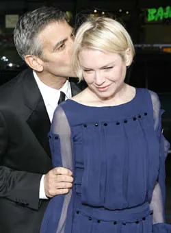 George Clooney niega que dejara a su novia por Renée Zellweger