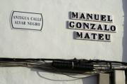 FELIPE GUZMÁN La calle de Bellavista con el nuevo rótulo del nomenclátor