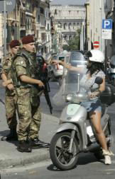 La policía municipal de Roma volverá a tener armas después de 35 años