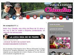 «Stop» a una niña conductora