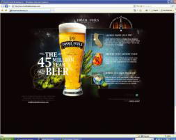 Una cerveza rubia al estilo del Cenozoico