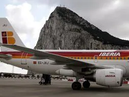 Iberia suspende los vuelos entre Gibraltar y Madrid
