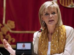 Gabriela Bravo (CGPJ) leyó una declaración aprobada por el pleno del Consejo en la que pone de manifiesto que las críticas a este órgano, "cualquiera que sea su procedencia", en modo alguno influirán en las decisiones que adopte, entre ellas la sanción al juez de Sevilla. /Efe