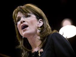 La candidata republicana a la vicepresidencia de EEUU, Sarah Palin. /AFP