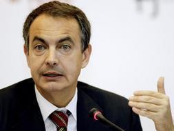 Zapatero, durante su intervención en el foro organizado por The Economist. /Efe