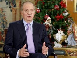 Como es tradicional, el Rey se ha dirigido a todos los españoles en su discurso de Nochebuena. / Archivo