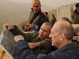 Olmert y el ministro de Defensa Ehud Barak decidió la semana pasada para aprobar una operación de Gaza./ Archivo