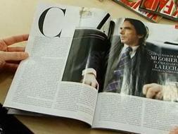 Entrevista a Aznar en Vanity Fair. / Imagen vídeo