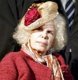 La duquesa de Alba, muy preocupada