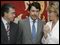 Francisco Granados, consejero de Interior y Justicia, Ignacio González, vicepresidente, y Esperanza Aguirre. /Archivo