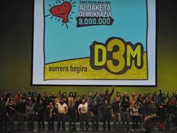 Imagen de la presentación del partido D3M. / Efe