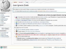 La Wikipedia borra la «página de vanidad» del portavoz del PP de Sevilla