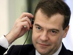 El presidente ruso, Dimitri Medvédev, en una imagen de archivo.