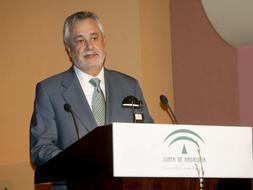 José Antonio Griñán, presidente de la Junta de Andalucía en sustitución de Manuel Chaves