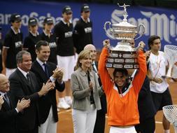 Nadal cierra el repóker del Godó ante David Ferrer