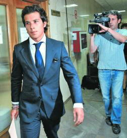 Pruebas caligráficas a Nanín y Juan Mendoza