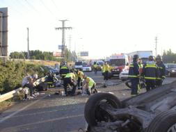 Trágica juerga de nueve en un coche