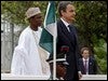 Zapatero, con el presidente nigeriano / EFE