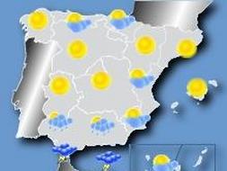 Avisan de lluvias muy intensas en el sur y sureste peninsular a partir de mañana