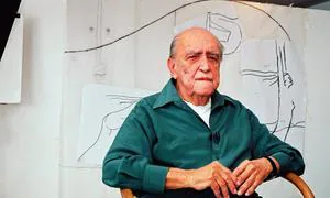 Niemeyer, condecorado con la Orden de las Artes y las Letras de España
