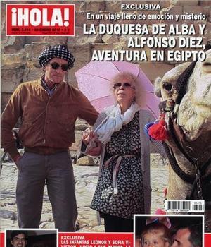 La Duquesa y Alfonso Díez, fascinante viaje de París a Egipto
