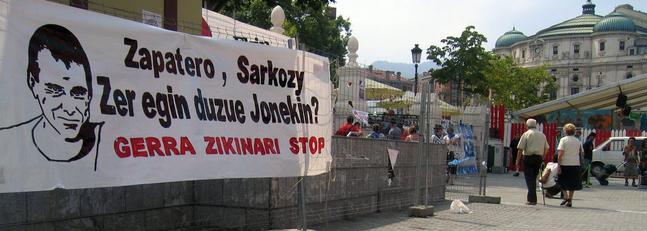 Francia pide ayuda a la Audiencia Nacional para investigar la desaparición del etarra Jon Anza