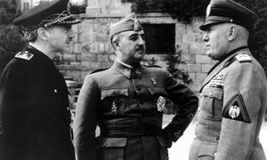 El «anodino» encuentro entre Franco y Mussolini