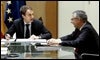Blanco junto a Zapatero ayer en Moncloa / EFE