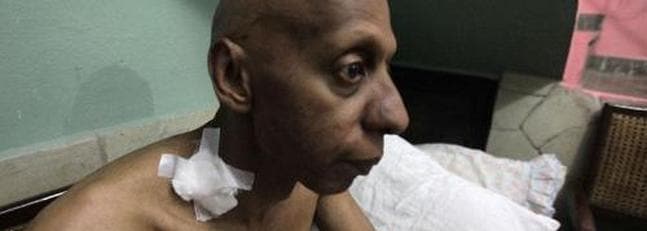 La salud del disidente cubano Guillermo Fariñas se agrava por una infección