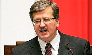 Bronislaw Komorowski, nuevo presidente de Polonia