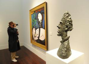 AFP  Un cuadro de Picasso y una escultura de Giacometti se medirán el martes en subasta
