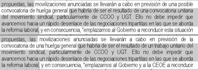 CC.OO. rectifica en 15 minutos la «posible» huelga general