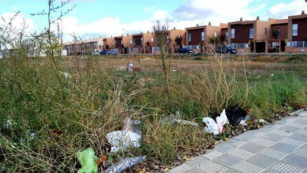 En Utrera existen muchos solares abandonados y descuidados