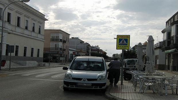 Calle de Bonanza en Sanlúcar de Barrameda