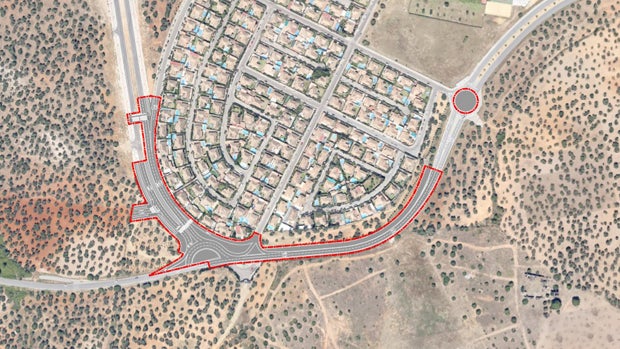 Plano del nuevo vial que se construirá / ABC