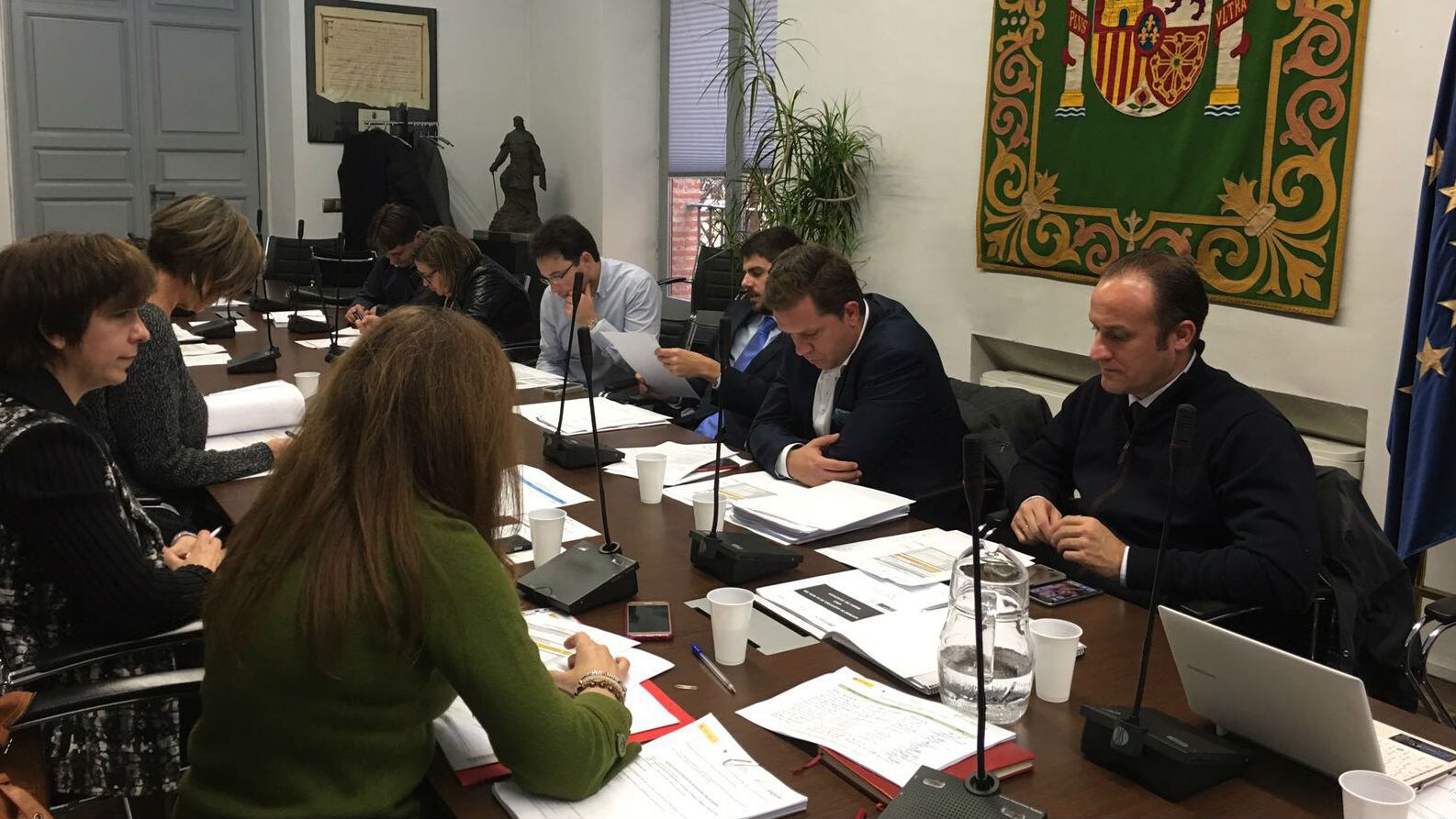 Reunión del Comité de Gestión de las Rutas del Vino de España y Acevin celebrada en Madrid