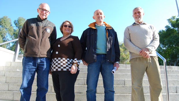 Miembros del club senderista Señal y Camino