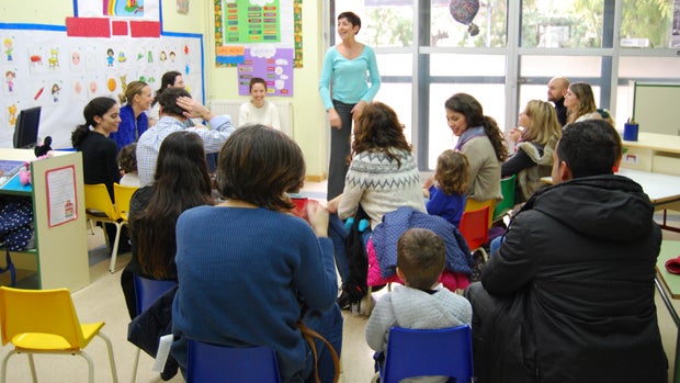 Clase especial con los padres en el Alminar / L.M.