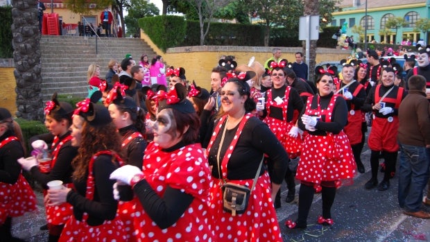 El desfile resultaba multitudinario hasta hace cuatro años/A.M.