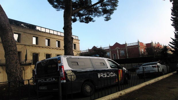 La Policía custodia la sede jerezana de la Audiencia