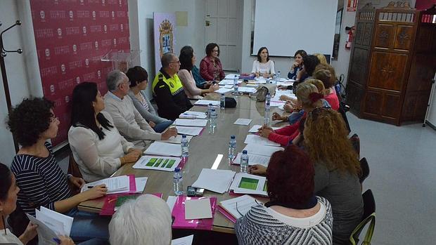 Una reunión del Consejo Local de la Mujer de Utrera