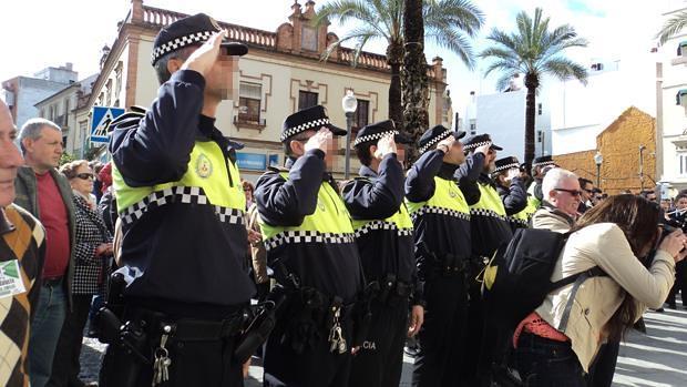 Agentes de la Policía Local de Dos Hermanas