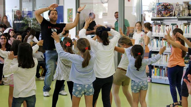 Taller de danza celebrado en Montequinto