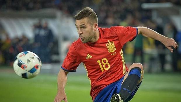 Jordi Alba, una bala en la izquierda