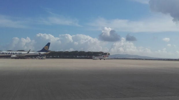 Pista del aeropuerto de Jerez