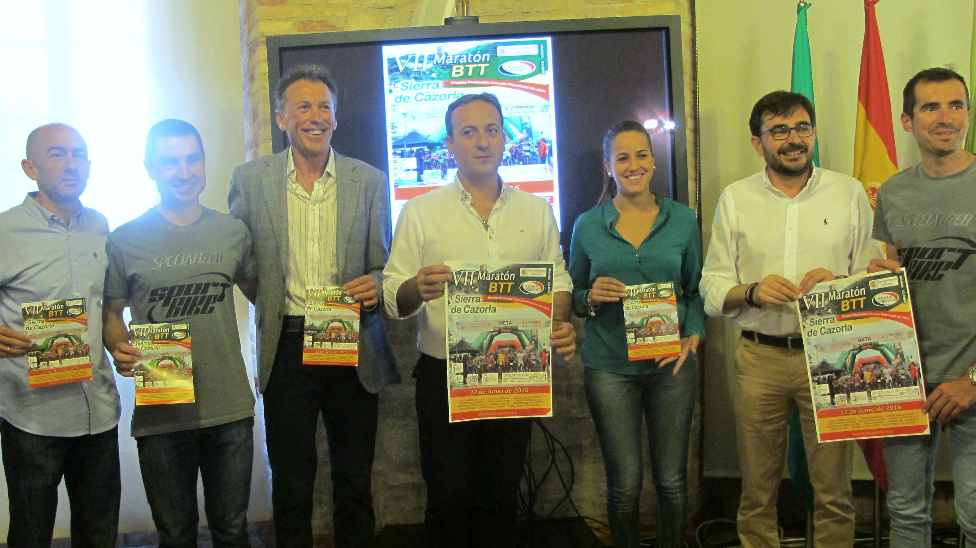 Presentación de la maratón de bicicleta de montaña de Cazorla