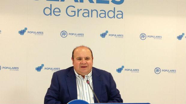 José Robles, portavoz del PP en la Diputación de Granada