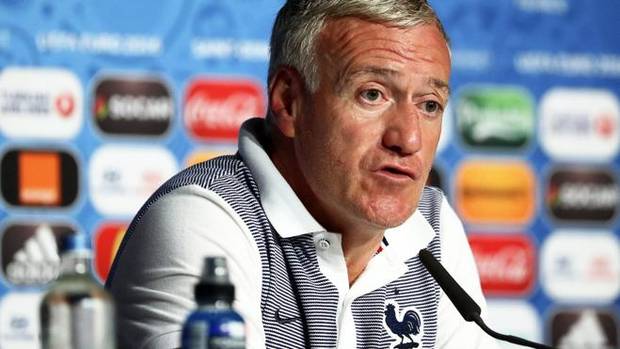 El seleccionador francés, Didier Deschamps.