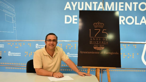 El concejal de Cultura de Fuengirola, Rodrigo Romero